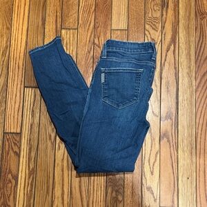 PAIGE Dark Blue Women's Skinny Jeans